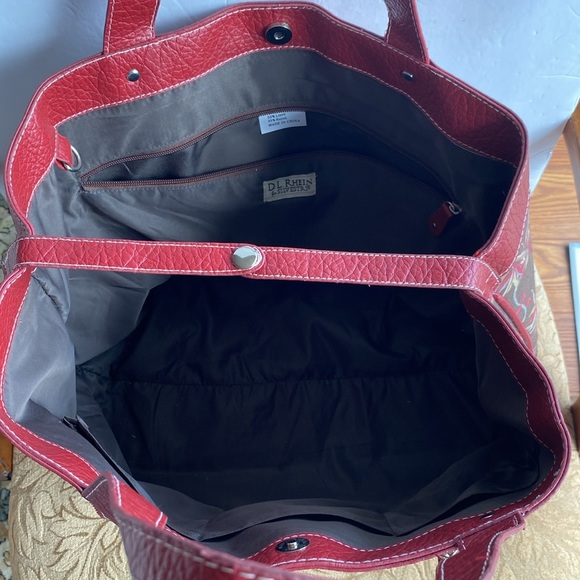 D.L. Rhein for Silvestri women’s rare vintage large capacity travel hand bag - Picture 3 of 17